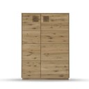 Highboard V Davos Wildeiche natur 103 x 43,5 x 144,5 cm
