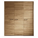 Holstebro Kleiderschrank Wildeiche Massivholz | TPT Möbel 3-türig, 185,1 x 60,4 x 218,5 cm