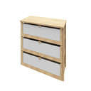 Kleiderschrank Holstebro Zubehör Schubfach mit Glasfront 57,5 cm
