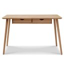 Schreibtisch Verona 120 cm Kernbuche, Natur geölt