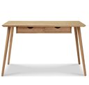 Schreibtisch Verona 120 cm Eiche, Natur geölt
