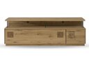 TV-Board I mit Beleuchtung Davos Wildeiche natur 170 x 43,5 x 56 cm