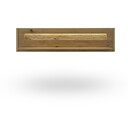 Wandregal Davos Wildeiche Regal 155,5 x 38 x 24 cm, ohne Beleuchtung