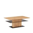 Zerro Couchtisch Wildkernbuche/Kernbuche 113 x 70 x 45 cm