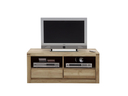 TV-Kommode Fernsehschrank Delft Massivholz B 120 x H 51 x T 54 cm, Kernbuche geölt