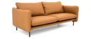 Vilmers Ledersofa Suny Dolaro Cognac 196 x 91 x 81 cm