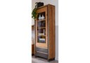 Vitrine I Byrum Massive Akazie 61,5 x 204 x 40 cm