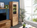 Vitrine II-L Hulsig Massive Wildeiche 64 x 194 x 44 cm