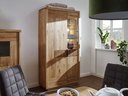 Vitrine III Hulsig Massive Wildeiche 98,9 x 193,2 x 43,5 cm
