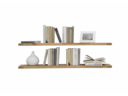 Wandboard Delft B 120 x H 3 x T 20 cm, Kernbuche geölt
