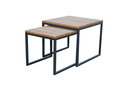 Beistelltisch Noah von Wildeiche 2-er Set