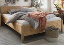 Doppelbett Solvita aus massiver Kiefer Liegefläche: 140 x 200 cm, gelaugt