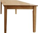 Esstisch Solvita aus massiver Kiefer 160 x 75 x 90 cm, laugenfarbig