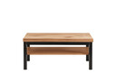 Garderoben Sitzbank Brest mit Boden 90 x 39 x 45 cm, Kernbuche