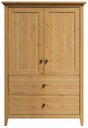 Highboard I Solvita aus massiver Kiefer laugenfarbig