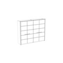 Wohnglücklich Kleiderschrank Vita mehr-türig Kiefer Massiv 4-türig, weiß, 214 x 224 x 62 cm