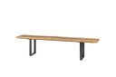 Sitzbank Cayro aus massivem Mangoholz 200 x 38 x 45 cm