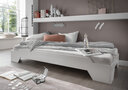 Stapelbett Denver aus Massivholz Denver 1, 90 x 200 cm, Buche weiß, Einlegetiefe 15 cm
