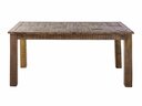 Unikat Esstisch Priya 160 x 76 x 90 cm, vintage-multifarbig, massives Altholz